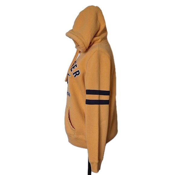 HOLLISTER YELLOW HOODIE SIZE MEDIUM - Picture 2 of 3